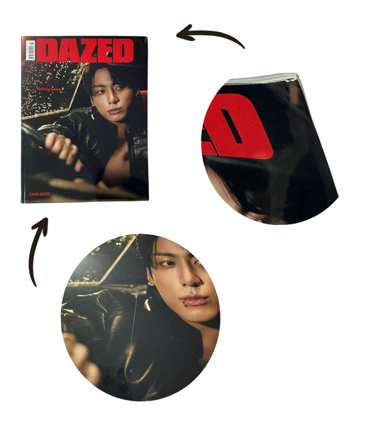 [Damaged] BTS JUNGKOOK COVER DAZED MAGAZINE 2023 AUTUMN ISSUE