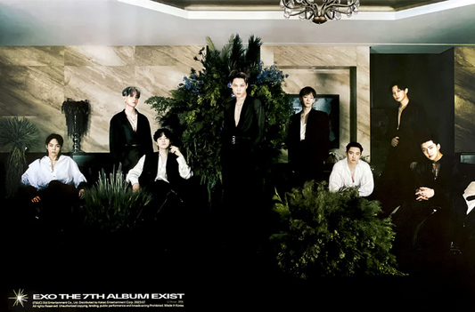 [POSTER 271-273] EXO - EXIST 7TH FULL ALBUM PHOTO BOOK VER.