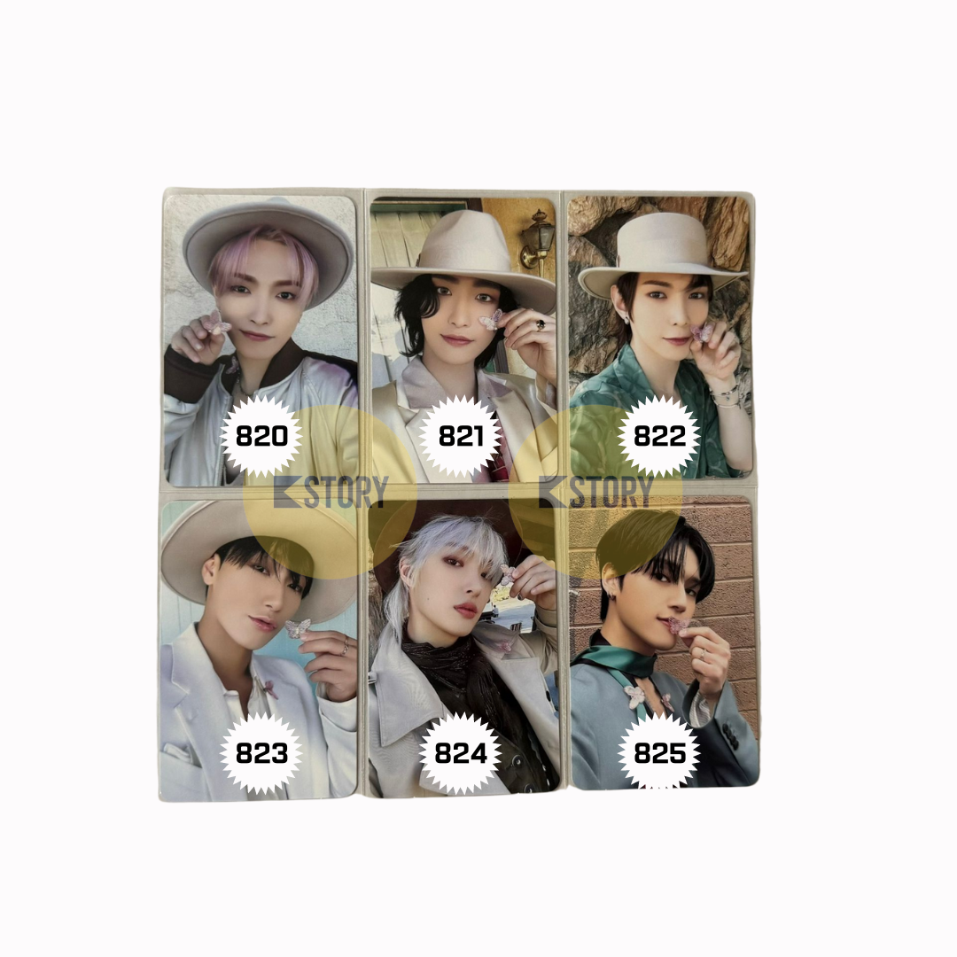 [Photocard 820-825] ATEEZ - GOLDEN HOUR : PART.1 10TH MINI ALBUM POCA ALBUM MAKESTAR POB