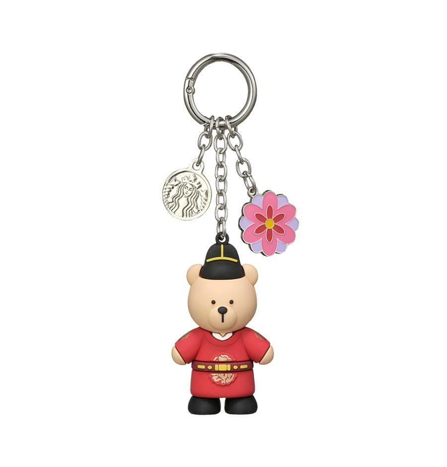 Starbucks Annyeong Seoul Bearista keychain