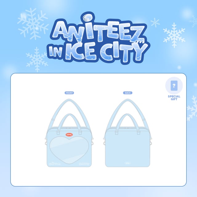 [Pre-Order] ATEEZ - ANITEEZ IN ICE CITY 2ND OFFICIAL MD ITA BAG