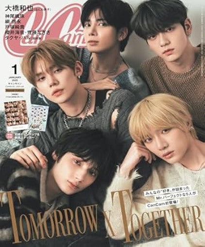 [Pre-Order] TXT - CANCAM JAPAN MAGAZINE 2025 JANUARY SPECIAL ISSUE