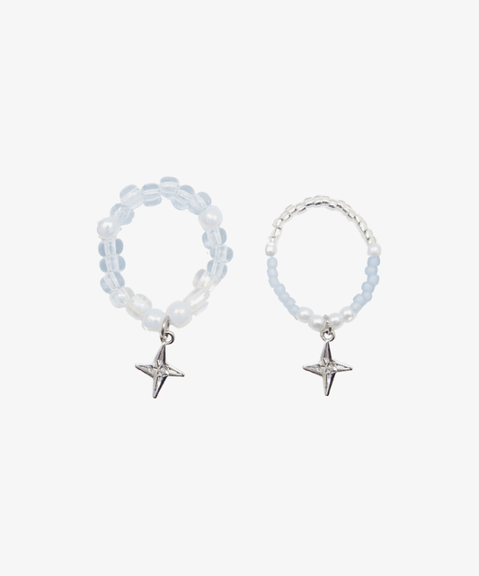 TXT - THE STAR CHAPTER : SANCTUARY OFFICIAL MD CRYSTAL RING COUPLE SET