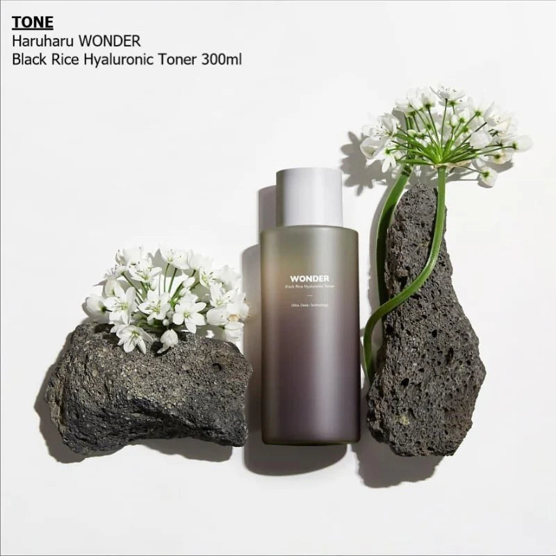 [Haruharu WONDER] Black Rice Hyaluronic Toner - 300ml