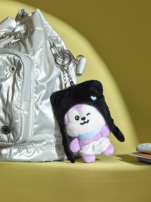 BT21 - MANG BABY BORN TO DANCE SMALL DOLL KEYCHAIN LONG BLACK