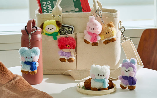 BT21 - BOOTS EDITION MINI MININI DOLL KEYRING