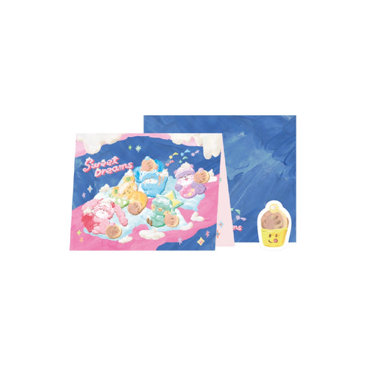 [Pre-Order] RED VELVET - SWEET DREAMS RED VELVET X KNOTTED POP UP STORE OFFICIAL MD POP UP CARD