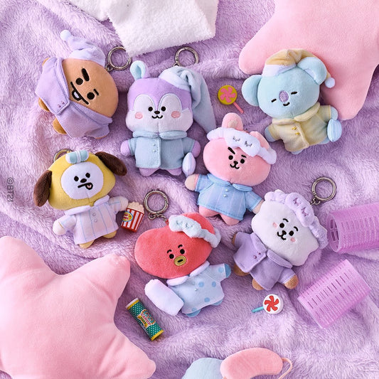 BT21 - SWEET DREAMS EDITION NEW BASIC PAJAMA PLUSH KEYRING