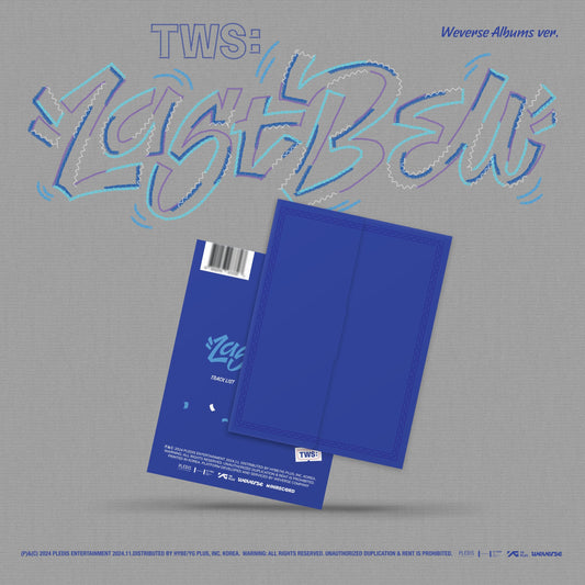 TWS - LAST BELL 1ST SINGLE ALBUM WEVERSE ALBUMS VER