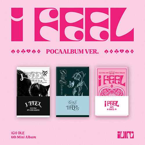 (G)I-DLE - I FEEL 6TH MINI ALBUM POCAALBUM VER.