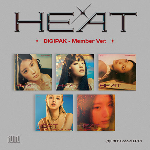 (G)I-DLE - HEAT SPECIAL ALBUM DIGIPAK MEMBER VER.