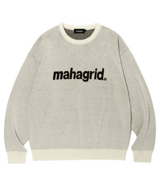 Mahagrid [Stray Kids] F/W COLLECTION BASIC LOGO KNIT SWEATER